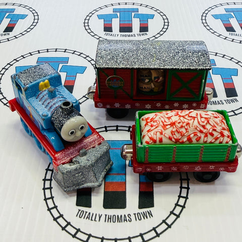 Snowplow Thomas and the Holiday Cars (2002) Damaged Plow Fair Condition Used - Take Along