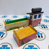 Sawmill Depot with Log Car (2002) and 2 Logs #2 Peeling/Ripping Stickers Wooden - Used