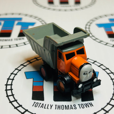 Max or Monty (Black Windows) No Stickers Pull Along Capsule Plarail - Used