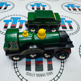 BRIO Great Western Lord of the Isles Vintage #33430 Broken Funnel Wooden - Used