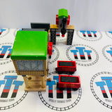 Compagnie charbonnière (Sodor Mining Co.) avec 2 wagons de marchandises (2001) #2 Toits peints en bois - Occasion