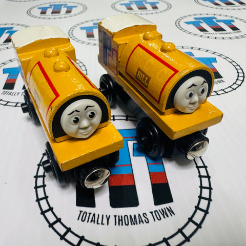 Bill and Ben #2 (Learning Curve 2001) Wooden Rare - Used