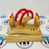 Swing Bridge with Track Wooden - Generic Brand