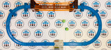 Wobbly Suspension Bridge Set (Broken Sign/Discoloured Ascending Curve) Used - TOMY
