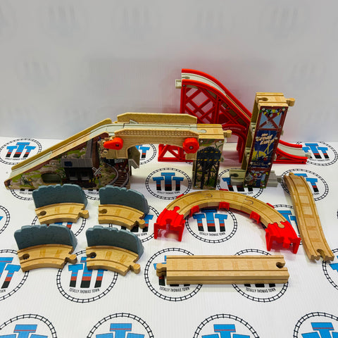 Speedy Surprise Drop Set Complete (No Road) Wooden - Used