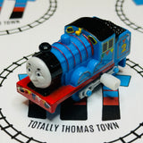 Edward with Party Decorations #1 Peeling Stickers No Hat Capsule Plarail Wind Up - Used