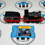 Donald with Tender (2002) with Character Card Used - Take Along