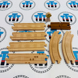 Straight and Curves Track Pack No Ramps/Cow (Thomas Wood Mattel) Used - Thomas Brand