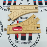 Switch Action Track 6.5" and Switch Track 6.5" Clickity Clack - 2 Pieces Thomas Brand Wooden - Used