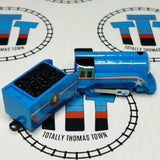 Shooting Star Gordon & Tender (Angry Face) #3 Missing Stickers Capsule Plarail Wind Up - Used