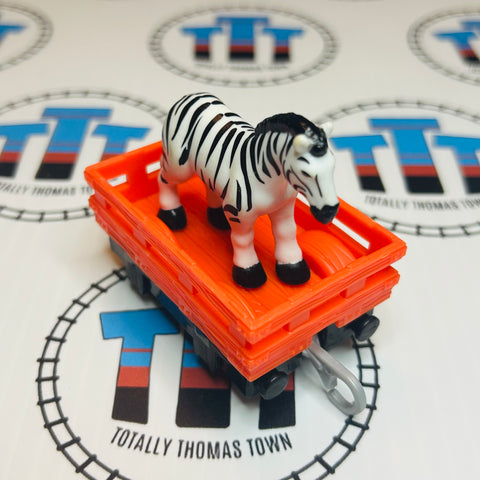 Cargo Car with Zebra Used - Trackmaster Revolution