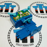 Blue Spring Winding Cab #1 (Stiff Levers) Capsule Plarail - Used