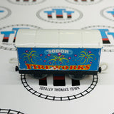 Sodor Fireworks Cargo Car Fair Condition Used - Trackmaster
