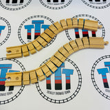14" Wacky Tracks 2 Pieces Stained/Marked Clickity Clack - Thomas Brand