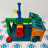 Spin & Fix Thomas Steamworks Set with Repair Gun Modified Track Used - Trackmaster