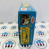 Steam Along Thomas Set with Steam Thomas (working with steam) Used in Box - TOMY