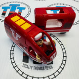 BRIO 33746 Travel Rechargeable Train with Figure (Charging Cord not included) - Used