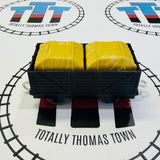 Troublesome Truck Black with Short Hay Cargo (2002) Used - TOMY