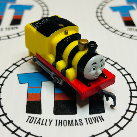 Busy Bee James No Stickers Pull Along Capsule Plarail - Used