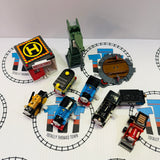 Capsule Plarail Wind-Up and Pull Along Broken Pieces, Missing Pieces, Missing Stickers Fair Condition/Glued Value Pack #1 - Used