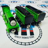 Flying Scotsman with 2 Tenders #1 (Learning Curve 2003) Rare Fair Condition Wooden - Used