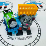 Percy - Fizz ‘n Go Percy with Cargo Car with Grey Cat New no Package - MINIS