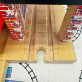 Fire Station #4 Door Does Not Stay Up Fully and Marked Track Wooden - Used