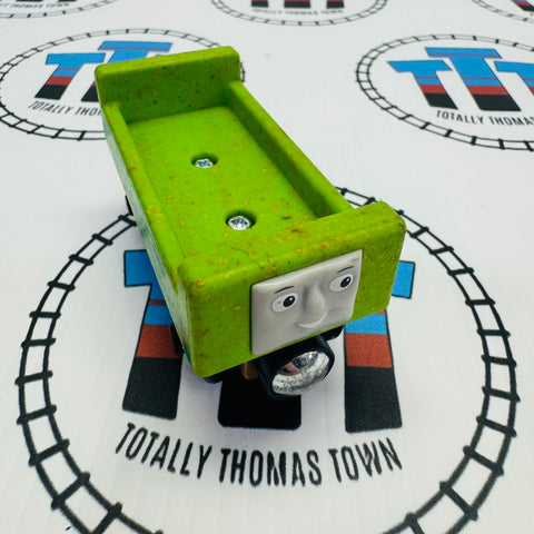 Troublesome Truck Green Unpainted Base (Thomas Wood Mattel) Good Condition Wooden - Used
