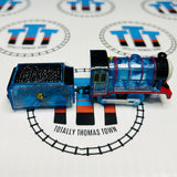 Clear Glitter Gordon Capsule Plarail Wind Up - Used
