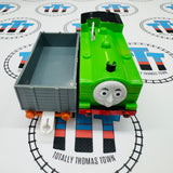 Duck and Cargo Car (2009) Noisy Missing Clip and Wheels (Doesn't affect use) Chipped Funnel Used - Trackmaster