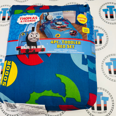 4 Piece Toddler Bed Set - New