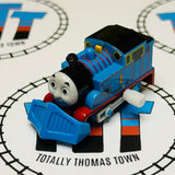 Thomas with Snowplow Newer Face #1 Capsule Plarail Wind Up - Used