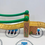 Suspension Bridge Slight Rips as Shown Rare Clickity Clack Wooden - Used