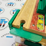 Knapford Station #2 with Annie, Clarabel & Cargo Car (Mattel 2022) Chipped/Roof Not Screwed Down - Used