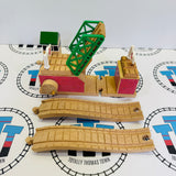Lifting Bridge with Ascending Track #12 Clickity Clack Wooden - Used