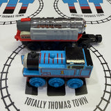 Jet Engine with Surprised Thomas Motorized Battery Powered Noisy/Discoloured with Card Wooden - Used in Box