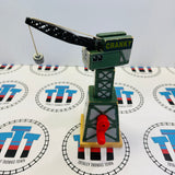 Cranky la Grue Verte Mauvais État #2 Peinture Écaillée Bois - Occasion