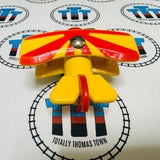 Tiger Moth Plane Grey Blades #2 (Learning Curve 2002) Wooden - Used