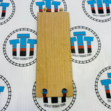 8” Double Crossing Stained/Marked Wooden - Used