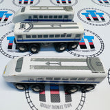 BRIO 33417/33438 Shinkansen Passenger Train #1 Poor Condition Wooden - Used