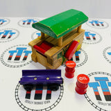 Arlesdale Barrel Loader #2 with 2 Barrels (Oil/Petrol) Fair Condition Wooden - Used