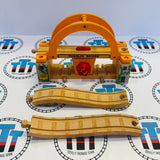 Rumbling Bridge #4 Discoloured/Cracked Track (Does not affect use) Wooden - Used