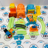 Glowing Mine Set Complete with Trains (2 Different Pieces Not Glowing) Trackmaster Revolution - Used