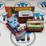 Thomas Reindeer Express with Snowglobe Train #2 (MISSING MAGNET/NO WATER) with Character Card Used - Take Along