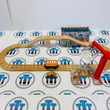 Leap and Splash Dolphin Rescue Set No Road (Different Riser) Wooden - Used