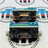 Aquarium Cars with Lights (Mattel) Poor Condition Bases Wooden - Used