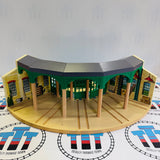 Rotonde de Tidmouth (Remise) #1 Piste/Plateau tournant ébréché sans rails en bois - Occasion
