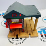 Sodor Fire Station with Lights and Sound Wooden - Used