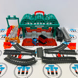 Knapford Station with Push Along Thomas & Flipping Coach Used - Trackmaster Revolution