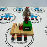 BRIO 33754 Magnetic Bell Signal Marked Track Wooden - Used